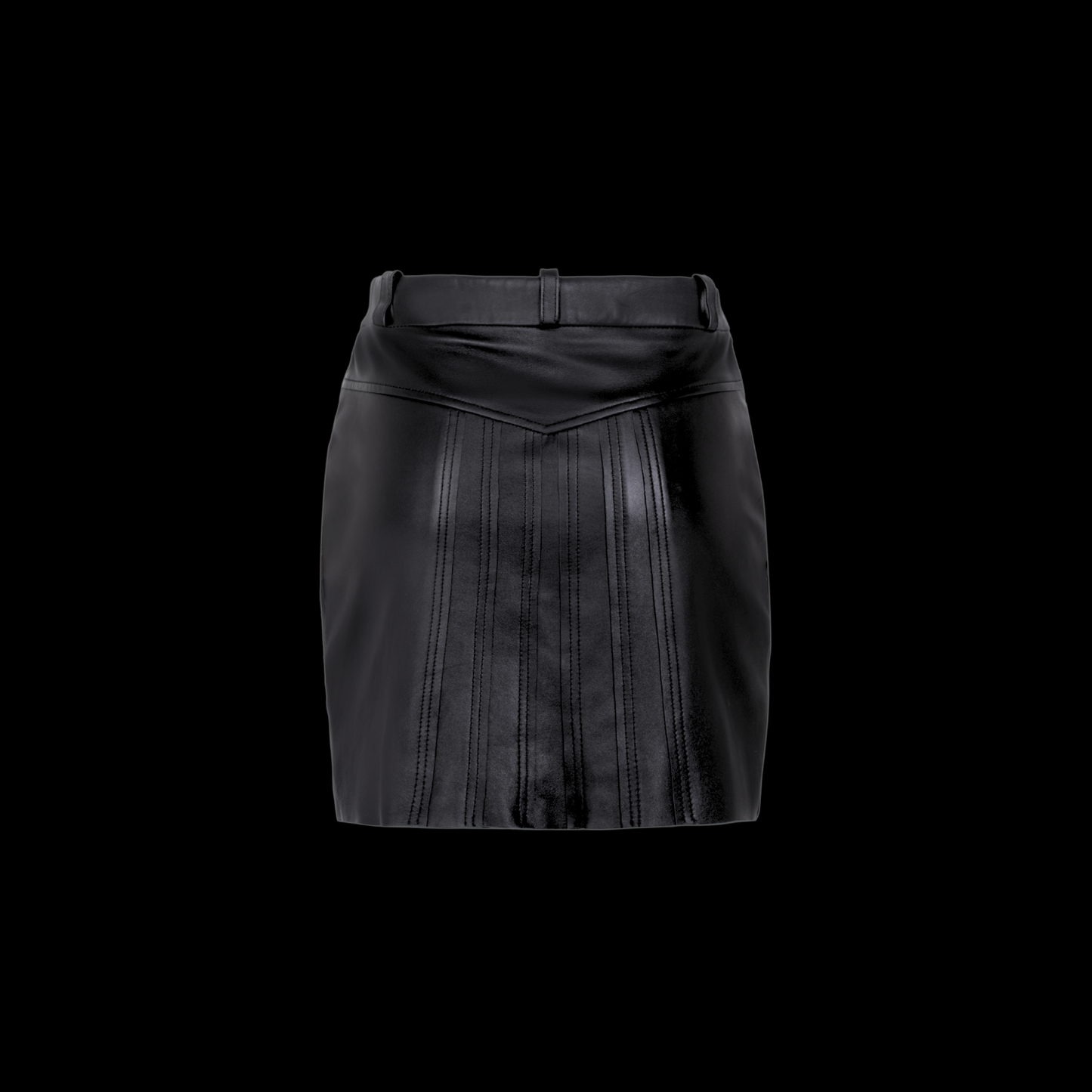 BLACK BLAZE SKIRT