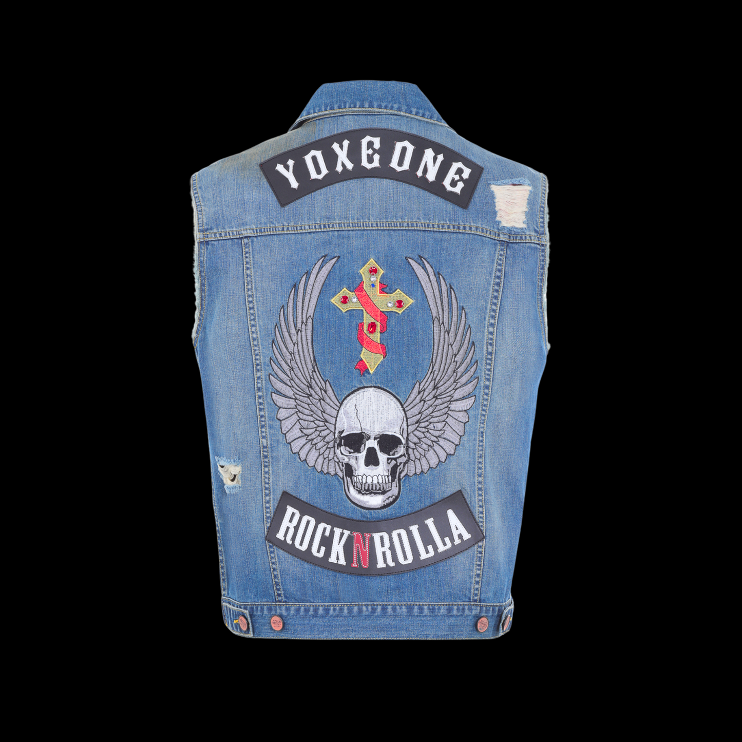 HELLRIDER DENIM VEST