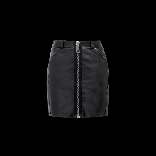 BLACK BLAZE SKIRT