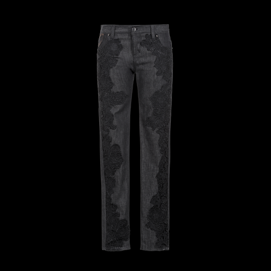 BAROQUE BLACK DENIM
